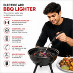 Electric Arc BBQ Lighter| Rechargeable Windproof Flameless Lighter