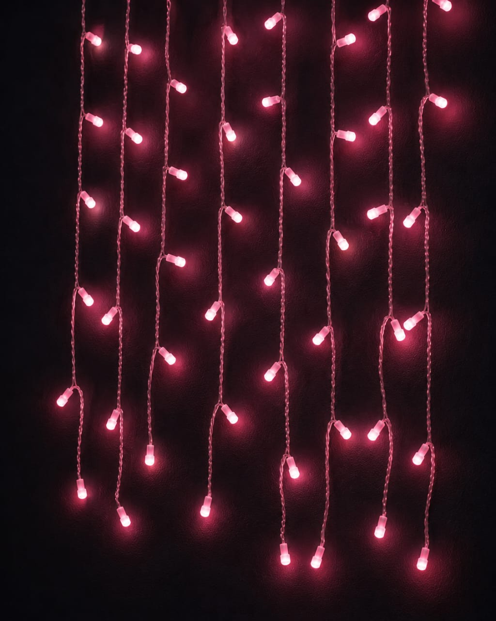 Pink LED lights for decoration of homes 