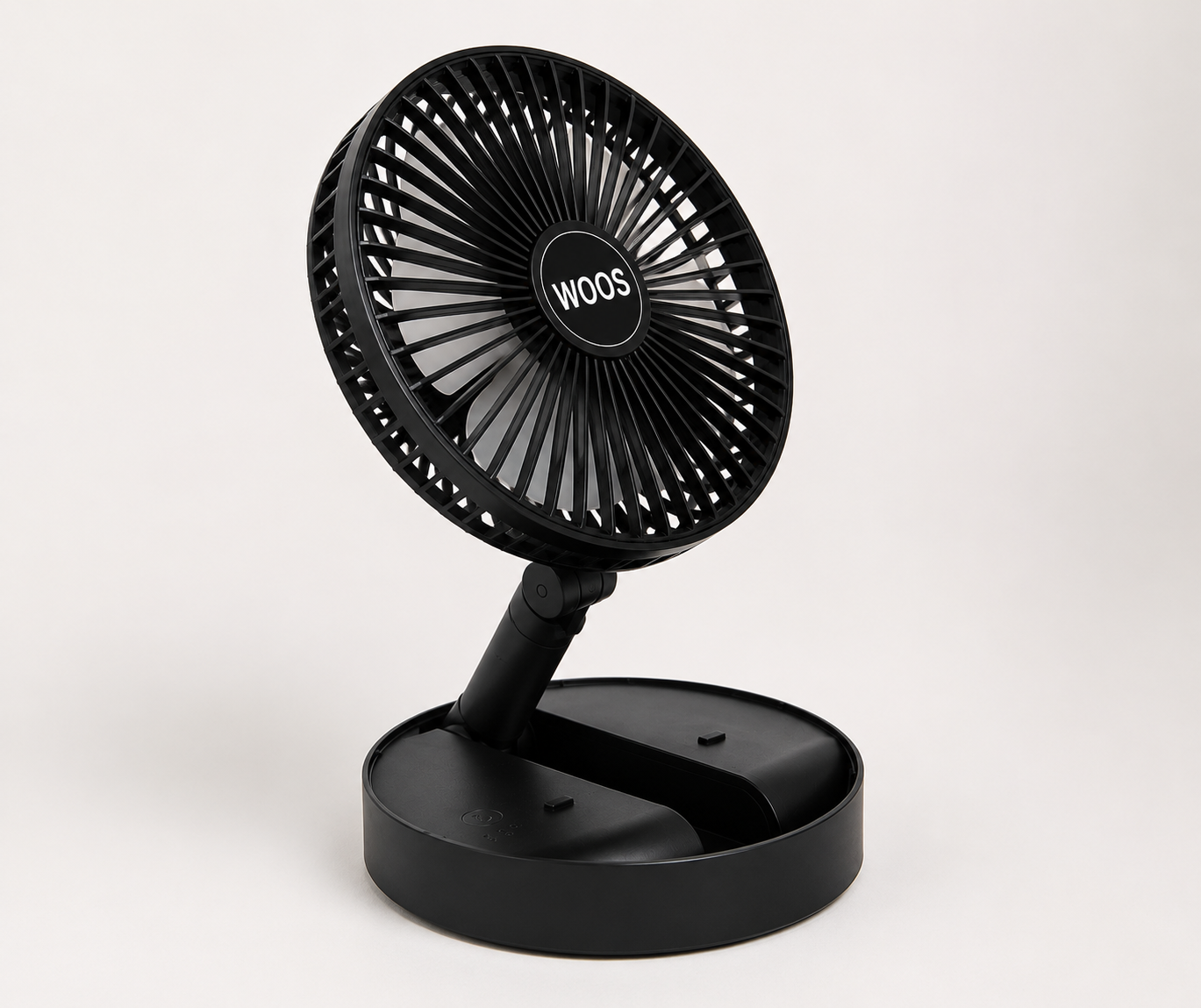 Mini desk fan| USB Portable Folding Desk Fan | Compact Rechargeable Table Fan