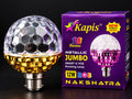 Kapis Metallic Jumbo Nakshatra 12W RGB Rotating LED Disco Lamp